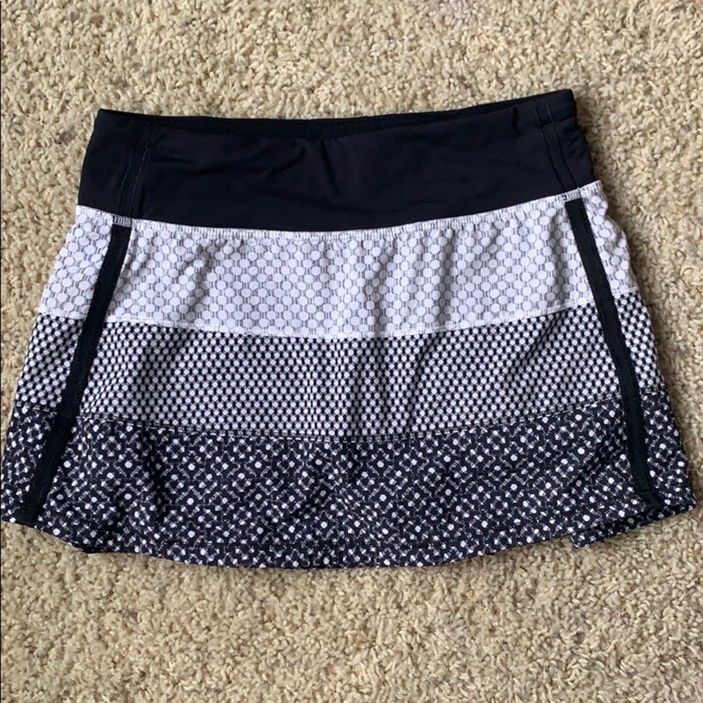 Lululemon Pace Rival Skort II Dottie Eyelet